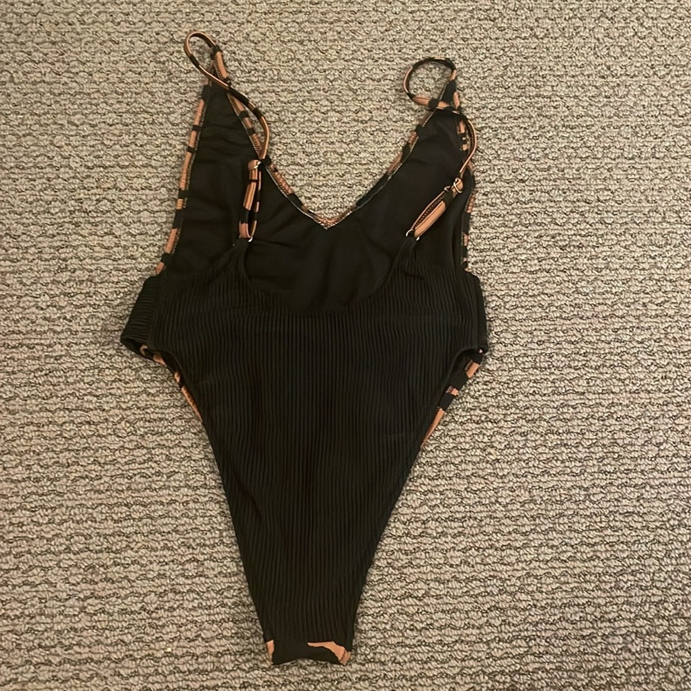 NEW WOT ASOS River Island Animal Print Swimsuit - Picture 6 of 6